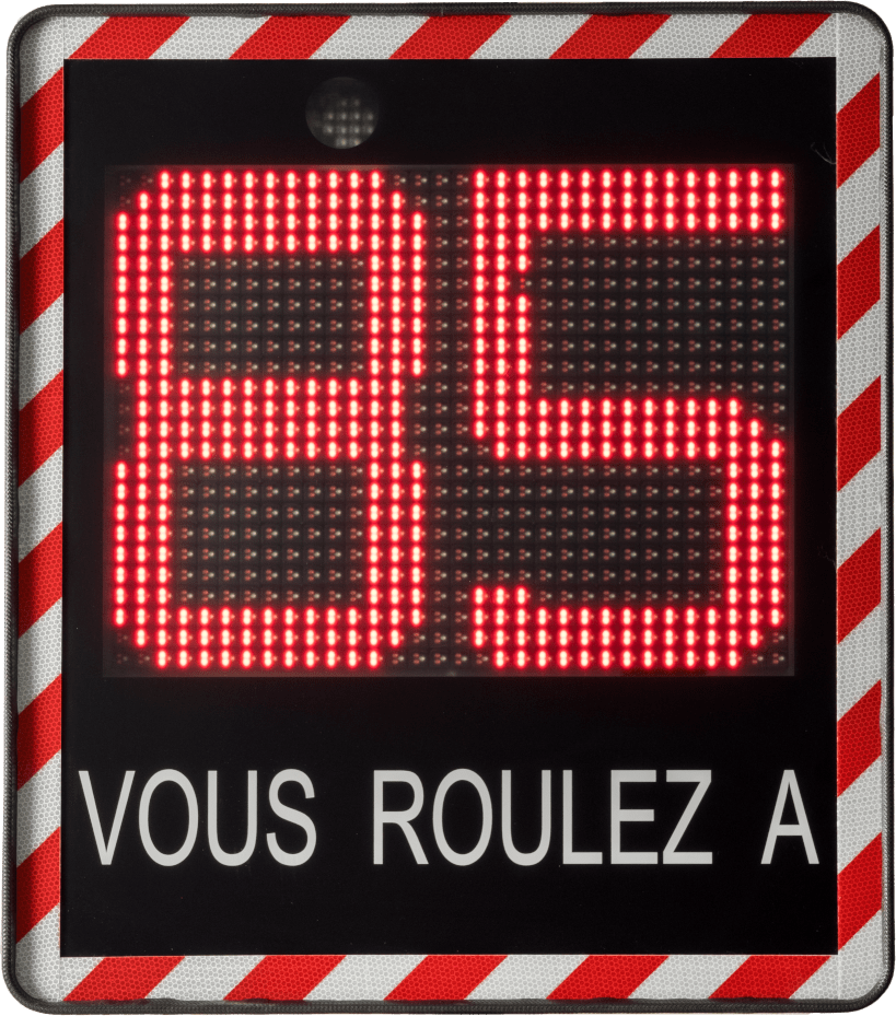 Radar préventif vitesse
