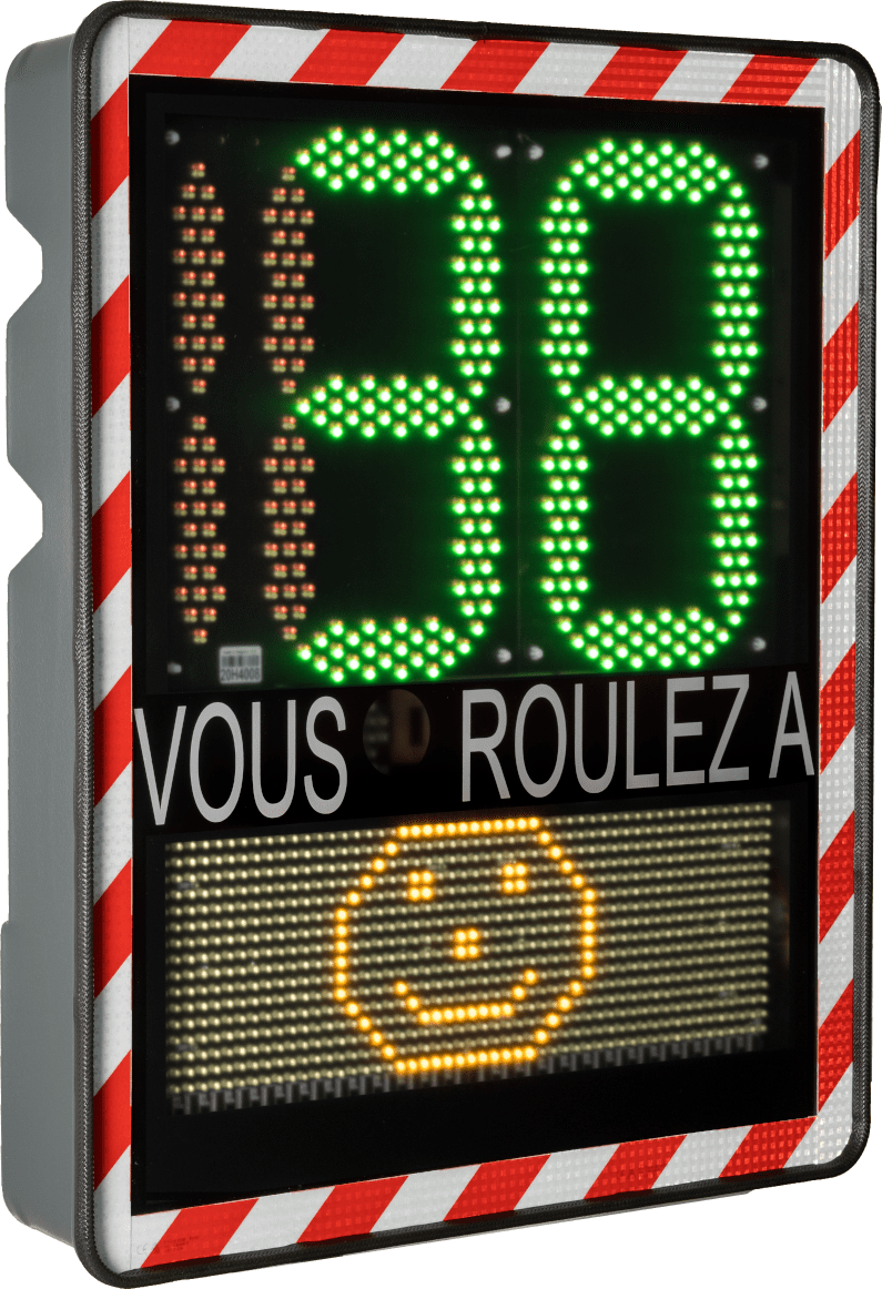 Radar préventif vitesse