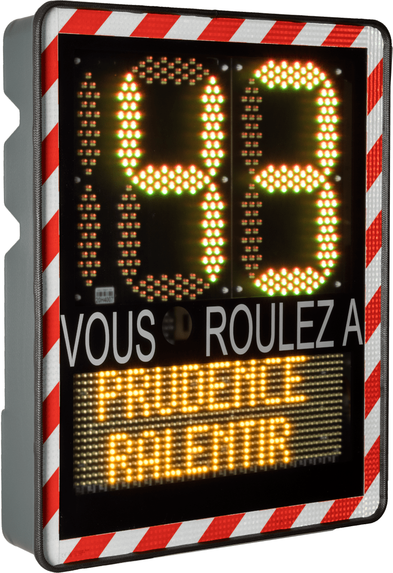 Panneau radar pédagogique