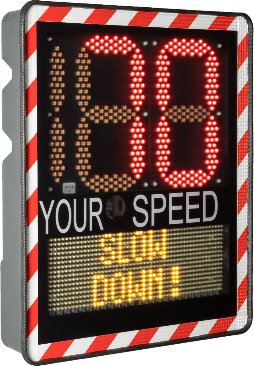 radar speed indicator sign